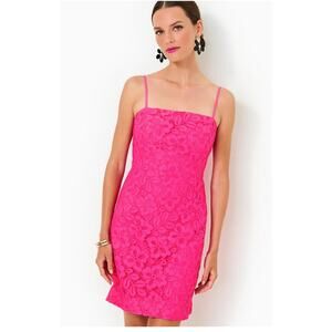 Lilly Pulitzer Pink Floral Mini Dress